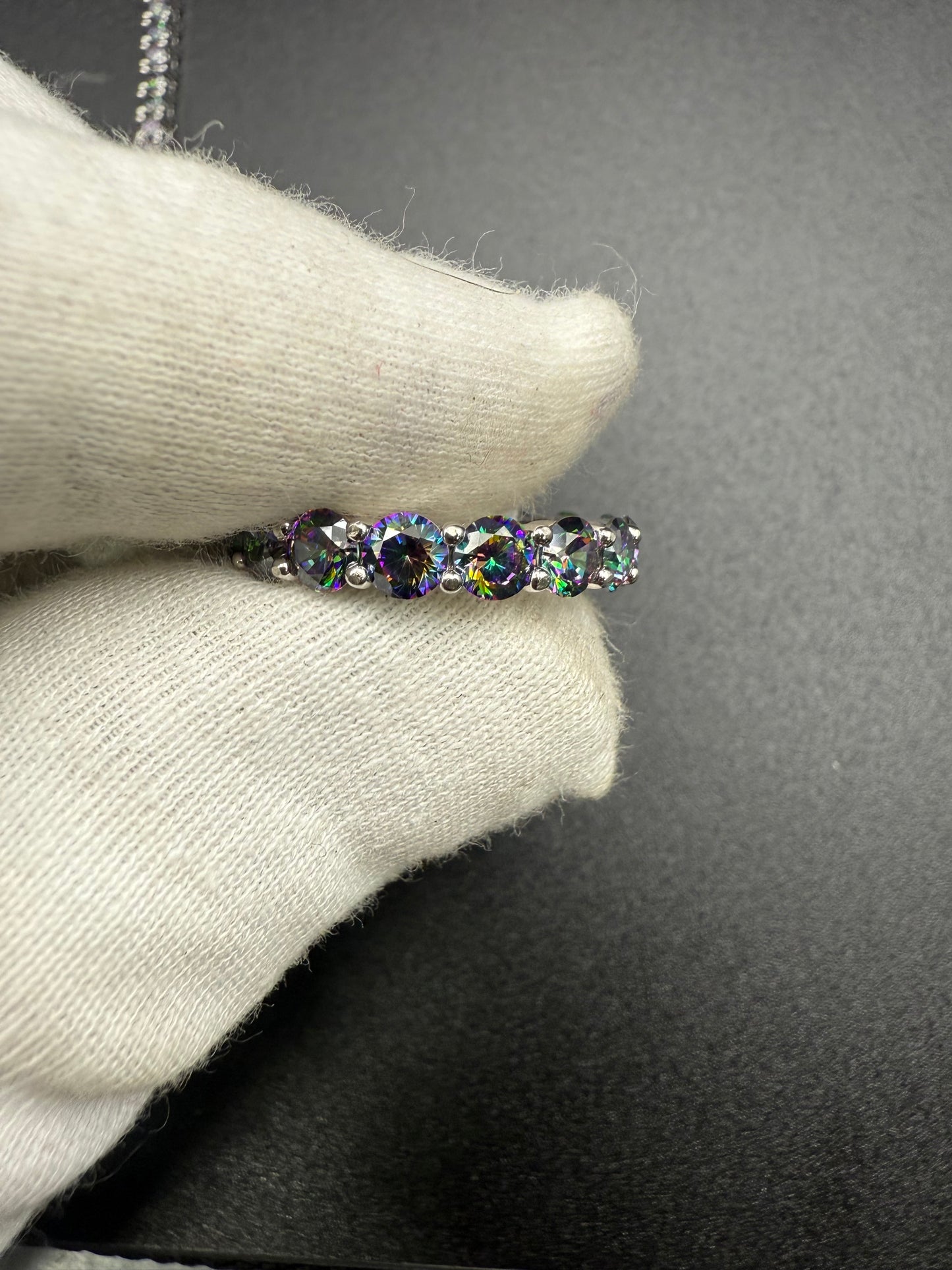 Mystic Topaz Bracelet + Ring Set